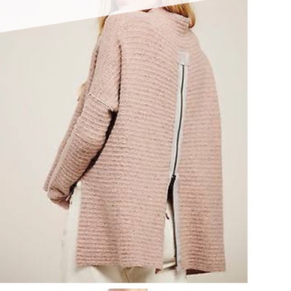 free people arctic fox mauve sweater